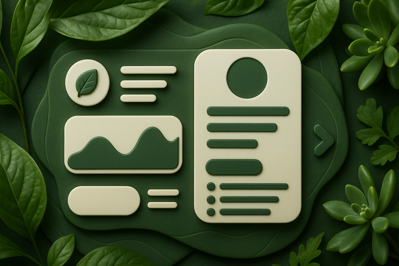 Visual Patterns for Learning UI: Design intuitive interfaces mimicking natural growth